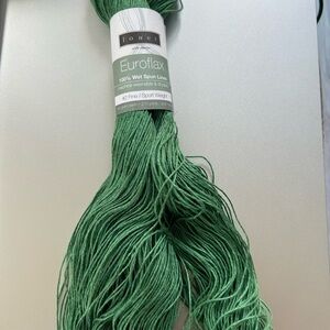 Louet Euroflax Green Yarn